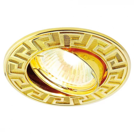 Встраиваемый точечный светильник Ambrella Литье С Узором 120090 GD