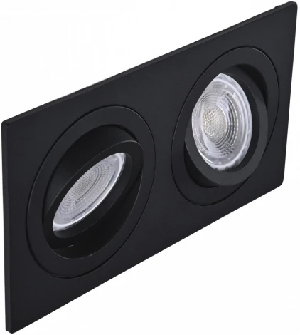 Встроенный точечный светильник APL LED Ingrid 3322.TCH111/2S/BK