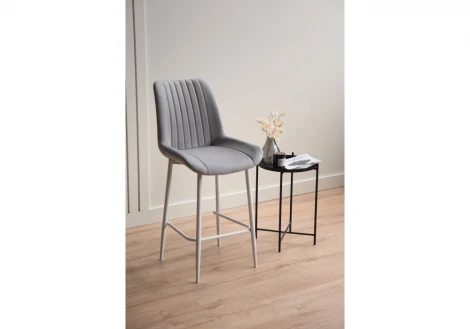 Барный стул Седа светло-серый (zd 960) / белый 632584