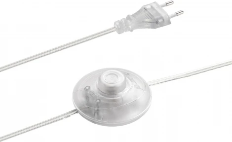Торшер Lumion Nikki 8251/2F никель/серый, металл/текстиль Е27 2*60W 220V (выключатель, круглые)