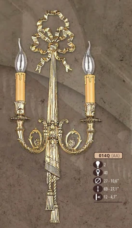 Бра Riperlamp 014Q 014Q/2 AA