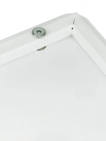 Стол приставной МеталлАрт М007 белый мрамор/белый Mebelik 009776