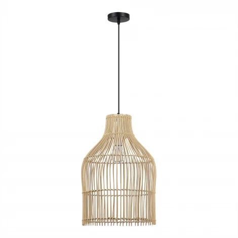 Подвесной светильник ST Luce Cesta SL1513.523.01 Белый/Бежевый E27 1*40W (220V, на проводе, круглые)