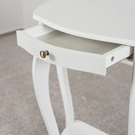 Консоль Элегант молочный дуб Л Mebelik арт.008527