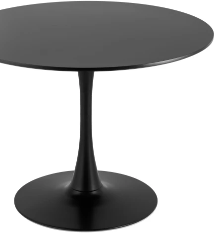 Стол Stool Group Tulip D100 черный УТ000036059