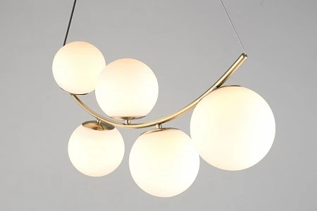 Подвесной светильник Omnilux Acciano OML-94903-05 (220V, на тросе, шарики)