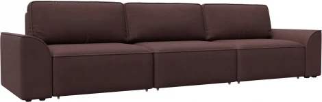 Диван прямой Лига-048 НПБ Лонг Лига Диванов (Замша) арт.128260