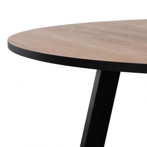 Стол Leset Юка 900 (Металл,ЛДСП/Черный) арт.2500000255786