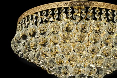 Потолочная люстра буше Arti Lampadari Castellana E 1.3.46.501 G (220V, хрусталь)
