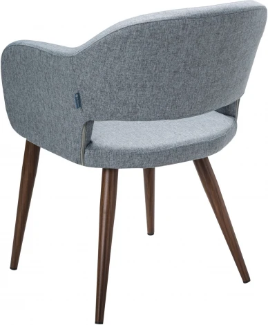 Стул R-Home Oscar Сканди Грей Темный Орех