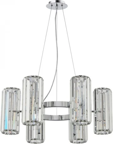 Подвесная люстра хрустальная Stilfort Twin 2175/09/12P (220V, на тросе)