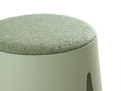 Комплект табуретов Chim 6 шт. ОГОГО Обстановочка! 966364 (Мех/Зеленый)