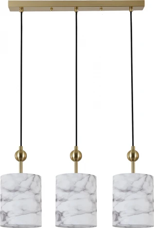 Подвесной светильник (13036/3P Brass) Indigo Venato V000583 (220V, на проводе, круглые)