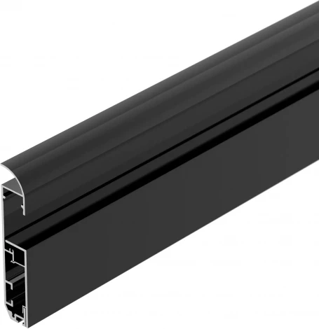Профиль PLINTUS-H80-2000 BLACK (Arlight, Алюминий) 045448