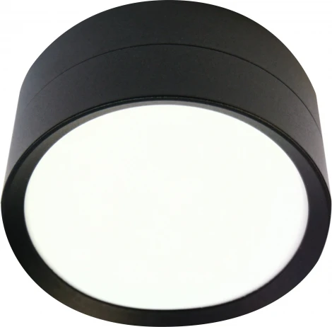 Светильник потолочный Feron HL357 48739 12W, GX53, черный (220V, круглые)