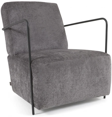 Кресло La Forma (ex Julia Grup) Gamer (Серый/ Сталь,Акрил,Сосна,Пена,Металл,Пенополиуретан)