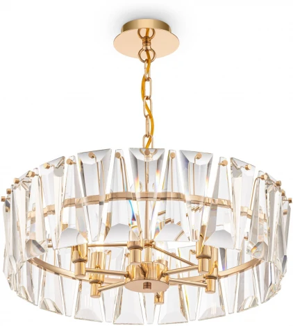 Подвесная люстра Maytoni Puntes MOD043PL-06G (220V, на цепи, круглые)