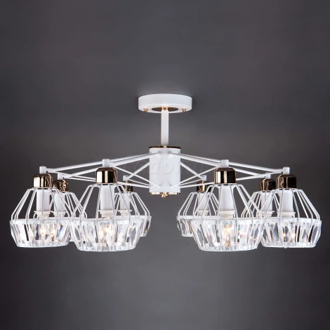 Потолочная люстра Eurosvet Lord 70075/8 белый (220V)