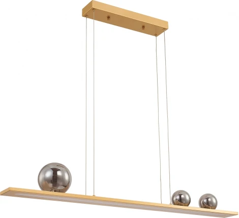 Подвесной светильник Favourite Bilico 4549-3P (LED, 220V, на тросе, шарики)