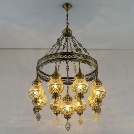 Люстра подвесная Каир CL419183 (220V, на цепи)