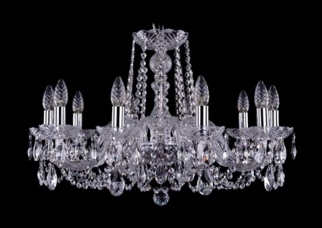 Подвесная люстра Bohemia 1402 1402/10/240/Ni