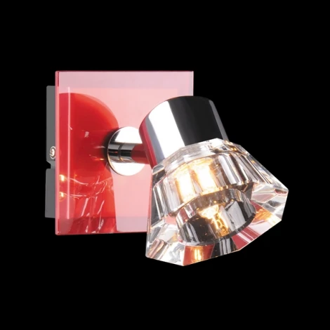 Спот Eurosvet 25333 25333/1 хром/красный