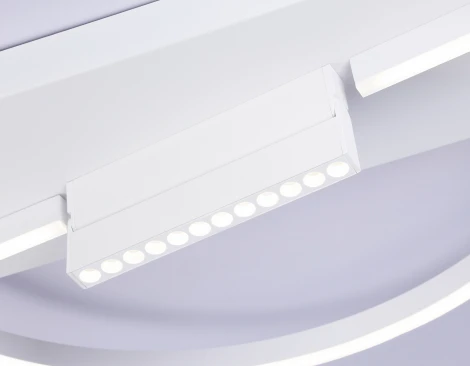 Потолочный светильник круглый светодиодный с пультом Ambrella COMFORT FL51459 (220V, круглые)