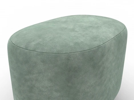 Пуф 003 (ДСП,Фанера/Дерево/Велюр/Зеленый) Лига Диванов 132497