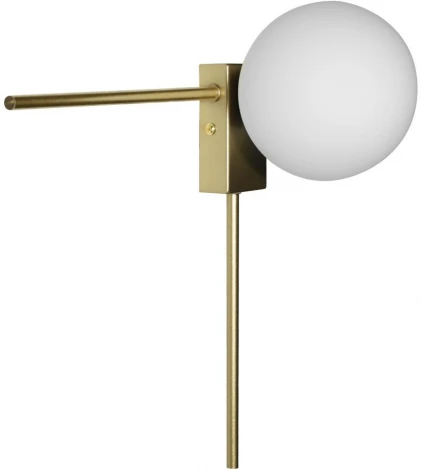 Настенный светильник Loft It Meridian 10132/B Gold (220V, шар)