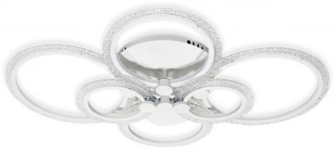 Потолочная люстра ярусная Ambrella Acrylica FA4065 (регулировка яркости, LED, 220V, пульт управления, кольцо)