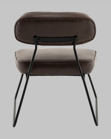 Кресло Kate new ткань экокожа коричневый Stool Group арт.УТ000041266