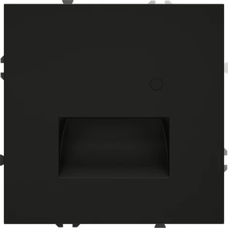 Встраиваемая LED подсветка с датчиком движения (черный матовый) Voltum S70 VLS070708