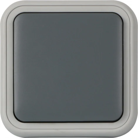 Рамка с клавишей для скрытой установки переключателя одиночный, цвет серый, IP55, серия W55 Donel W55 DIP60640