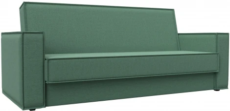 Диван-книжка Куба (Зеленый/Рогожка) Лига Диванов арт.122061