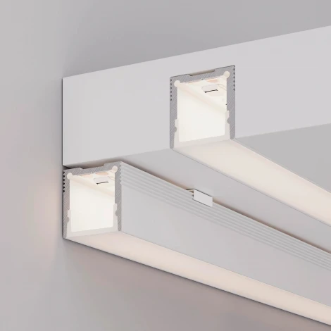 Профиль SL-SLIM20-H20-3000 WHITE (BY) (Arlight, Алюминий) 064825