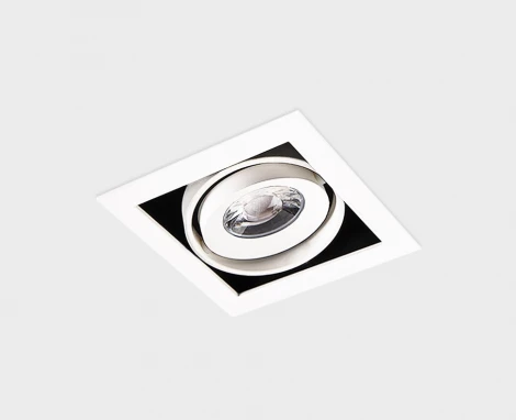 Карданный поворотный встраиваемый светильник Italline DL 3032 white 4000K