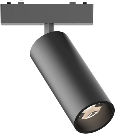 Магнитный трековый светильник ST Luce Skyflat ST677.436.18 Черный LED 1*18W 48V