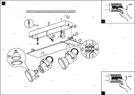 Спот Eglo Tukon 3 94145