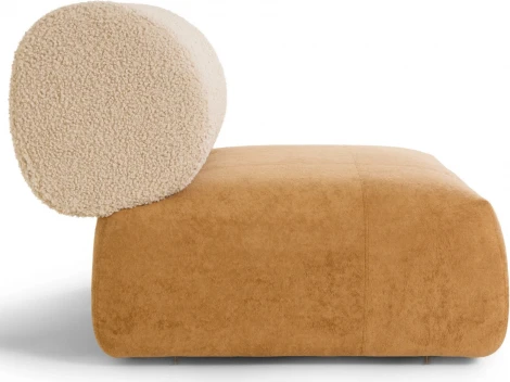 Модуль Trevi одинарный (Велюр,Искусственный мех/Бежевый,Коричневый) ОГОГО Обстановочка! арт.880916