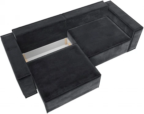 Диван прямой Куба Лига Диванов (Велюр) арт.127257