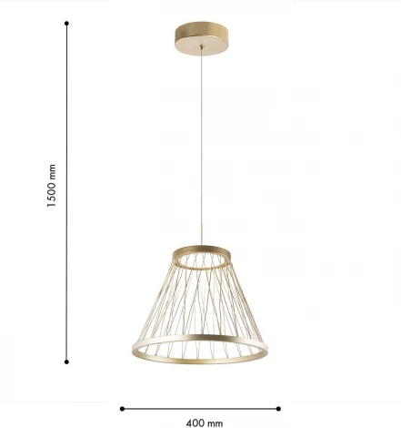 Подвесной светильник Favourite Fibra 4634-4P (LED, 220V, на проводе)