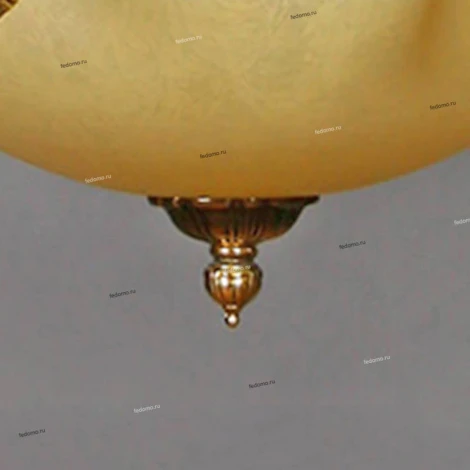 Люстра подвесная Ambiente by Brizzi Tenerife, 16 ламп, бронза с бежевым