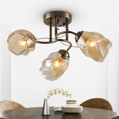 Потолочная люстра на штанге Rivoli Bruna 9130-303