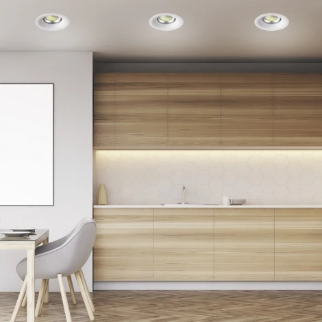 Встраиваемый точечный светильник Novotech Glok 358027 (LED, 220V)