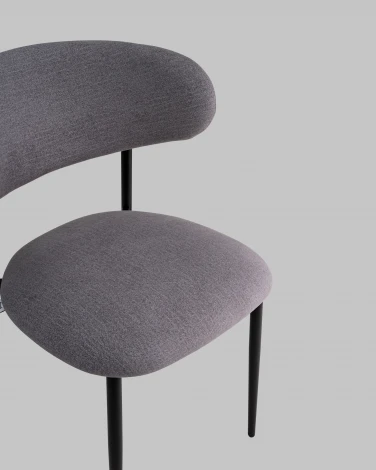 Стул Stool Group Килиан велюр серый арт.УТ000040829