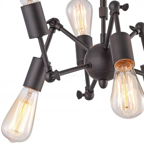 Подвесная люстра Arte Lamp Roots A9190LM-6BK