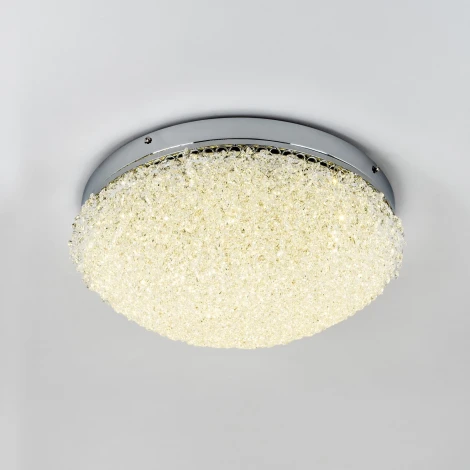 Потолочная люстра светодиодная хрустальная с регулировкой цветовой температуры и яркости Modelux MODELUX ML.2320.400 CR