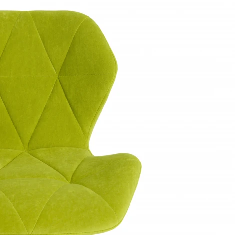 Кресло SELFI олива (флок)