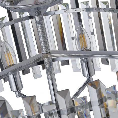 Потолочная люстра на штанге Arte Milano Sorrento-5209 375209/5/80/390 CR (220V, круглые)