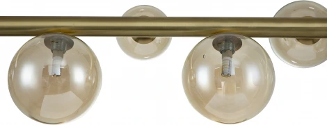 Подвесной светильник Canto V000248 (11026/10PL Gold) (220V, на тросе, шар)